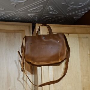 Portland Leather Goods Almost Perfect Mini Crossbody Shoulder Tote Bag